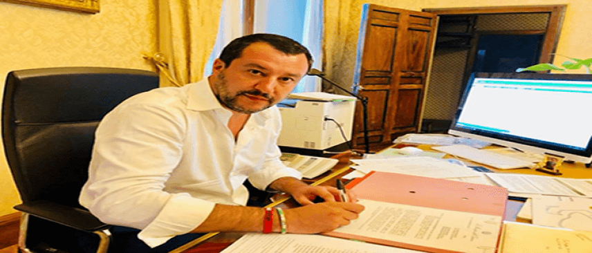 Salvini ricorda Paolo Borsellino: "Combattere la mafia per onorarne la memoria"