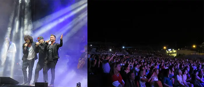 Grande successo per l'apertura della Summer Arena 2018 a Soverato con Nek, Renga e Pezzali
