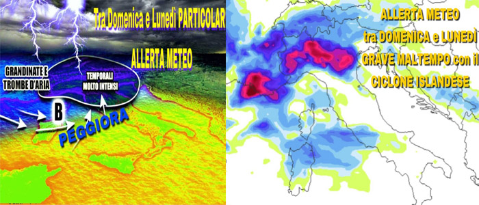 Allerta Meteo: Arrivano, Violenti o Violentissimi Temporali, previsioni su Nord, Centro, Sud e Isole