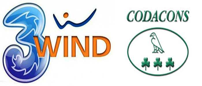 Codacons chiede indennizzi per utenti Wind-Tre. Sul sito dell'associazione il modulo risarcimento