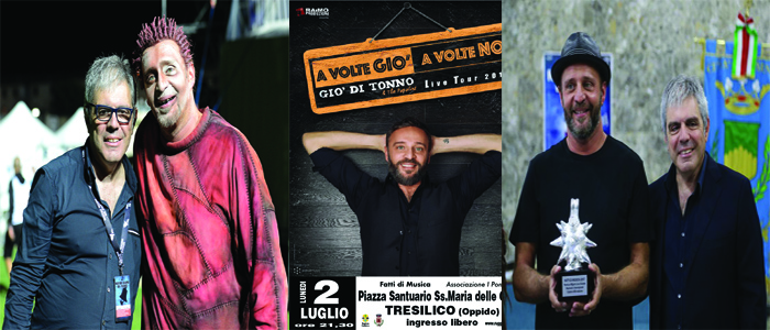 Il tour estivo di Giò: parte stasera dalla Calabria "A volte Giò a volte no" il tour estivo di Giò