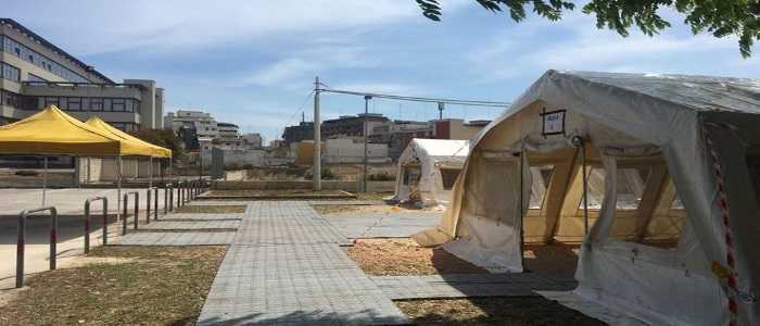 Bari: smantellate le tende del Palagiustizia