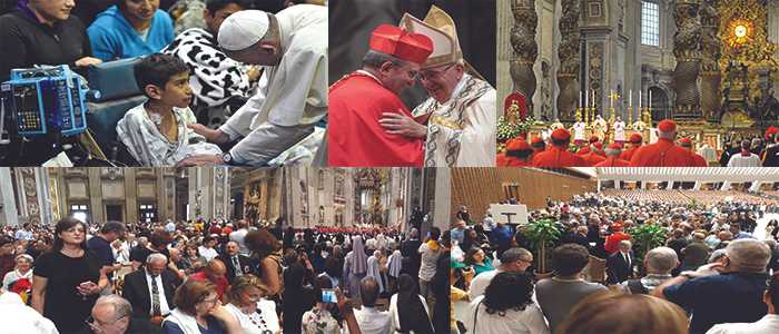 Ecco i nuovi cardinali e l'omelia di Papa Francesco (Video)