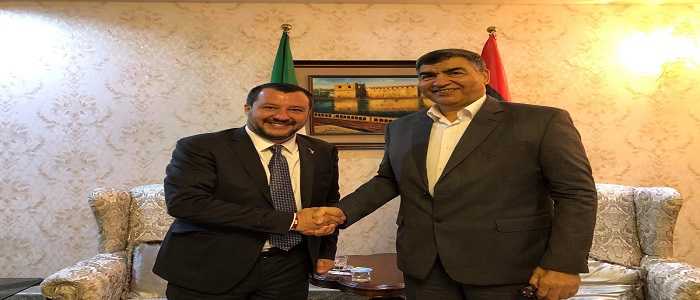 Salvini in Libia: "Collaborazione su immigrazione. No ad hotspot in Italia"