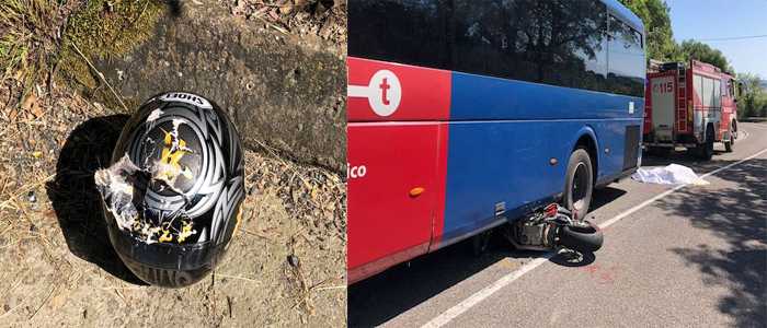 Incidenti: Centauro contro bus, muore turista in Sardegna
