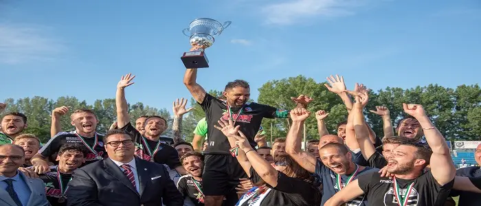 La Pro Patria conquista il tricolore del massimo Campionato dei Dilettanti 2017/2018 "Highlanders"