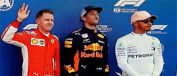 F1: Monaco; Ricciardo in pole, seconda Ferrari Vettel
