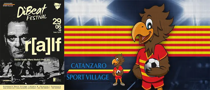 Catanzaro Sport Village, Il 29 giugno Dibeat festival con il grande dj Ralf