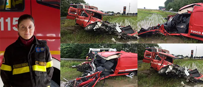 "Gli angeli non dimenticano" Il vigile Arianna Badagliacca, salva da grave incidente stradale (Foto)