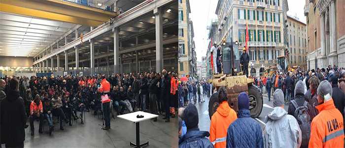 Ilva: dopo incidente mortale oggi sciopero a Genova e Taranto