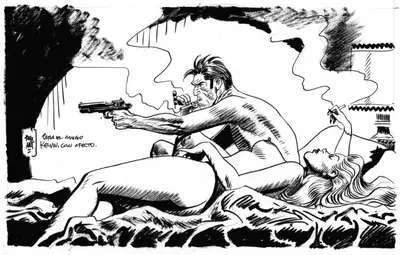 Tex, Torpedo e le inconfondibili chicas: Jordi Bernet e Roberto Recchioni ospiti dell'Instituto Cerv