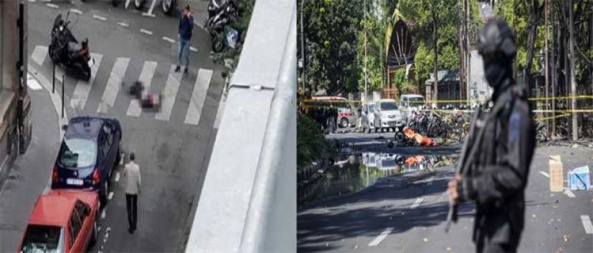 Indonesia: Surabaya, bombe in tre chiese, bilancio sale a 9 morti e 38 feriti