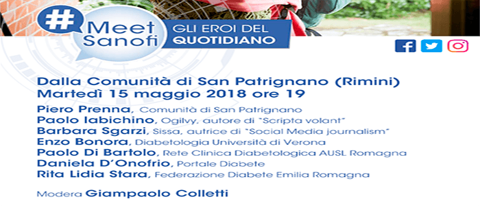DIRETTA WEB - Alla Comunità di San Patrignano, il #MeetSanofi "Gli eroi del quotidiano"
