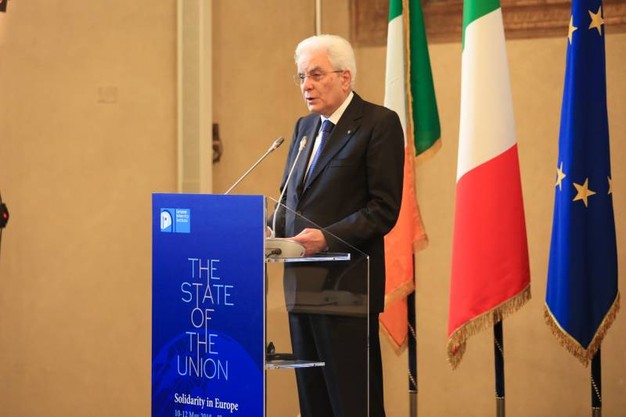 Firenze, Mattarella allo State of the Union: "Europa nostro patrimonio. Fondamentale solidarietà"