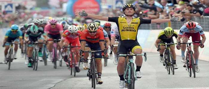 Giro d'Italia, Battaglin vince la quinta tappa
