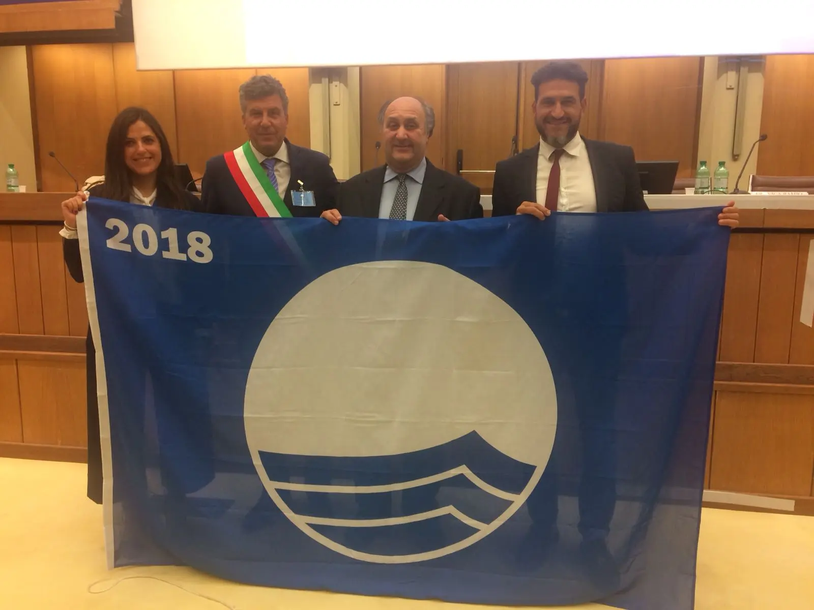 "Spiaggia da sogno" a Sellia Marina Bandiera Blu 2018