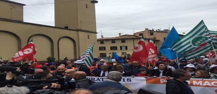 Primo maggio, corteo nazionale dei sindacati a Prato