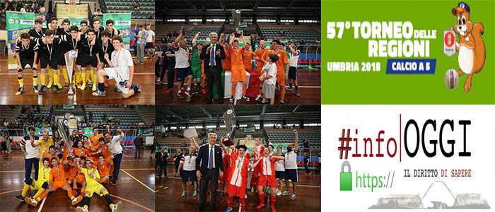 Calcio. TDR2018 Calcio A5: il Lazio campione Allievi e Juniores, successi Emilia Romagna e Piemonte