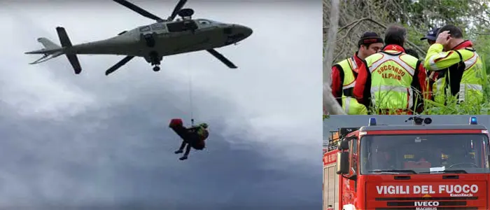 28enne scivola in fosso fiume Arrone, recuperata da Soccorso alpino, allarme lanciato da amici