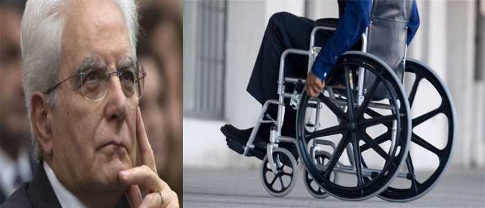 Lettera aperta al Presidente della Repubblica Mattarella "Disabili gravi dimenticati"