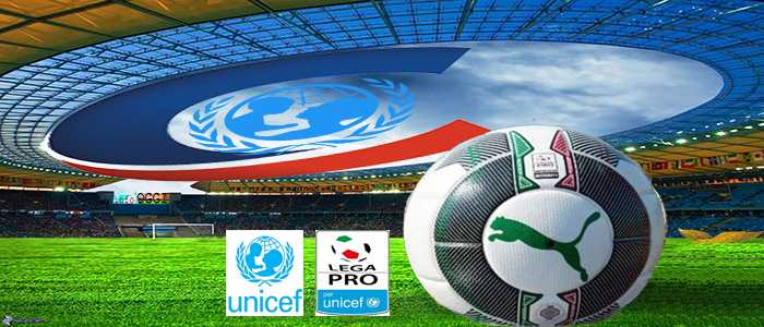 Calcio e solidarietaà, il campionato Serie C scende in campo con l'Unicef nuova iniziativa