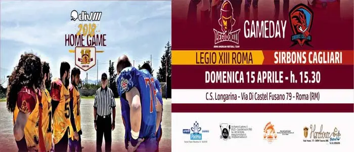 Fidaf: La Legio XIII domenica ospita i Sirbons Cagliari