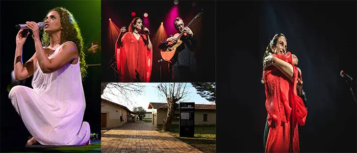 Noa."I nostri nemici non sono gli immigrati ma la paura!" Domani Noa sara" teatro Rendano di Cosenza