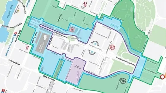 Roma, Formula E in preparazione all'Eur