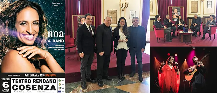 La stella israeliana Noa, il 6 aprile in concerto al teatro Rendano (foto)