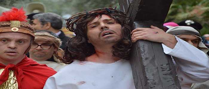 Vincenzo Bocciarelli: interpreta Gesù nella via crucis con i disabili