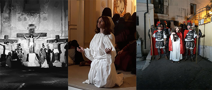 Simeri, il borgo di 400 anime che diventa il Golgota per la Passione di Gesù