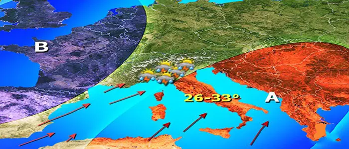 Meteo: Pasqua Africana, ecco Hannibal, fino a 33°C previsioni su Nord, Centro, Sud e Isole