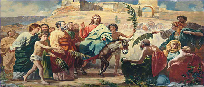 Domenica delle Palme: Osanna! Benedetto colui che viene nel nome del Signore!