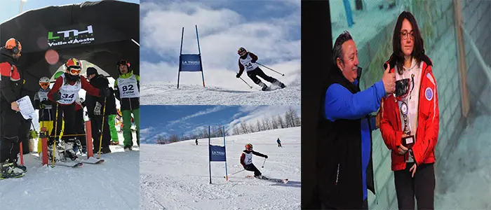 La lametina Maria Giovanna Quattrone vincitrice dei Campionati Nazionali Uisp di Sci Alpino 2018
