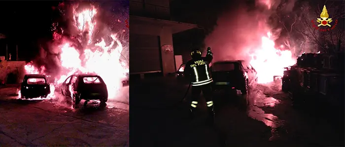 Divampate Auto, panico vissuti dagli abitanti del quartiere Gagliano-Catanzaro (Foto)