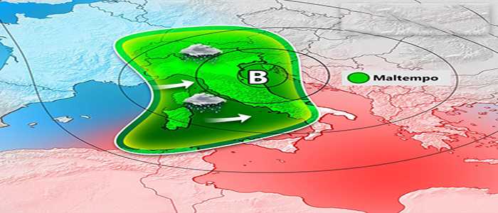 Meteo: Ecco la 2° irruzione artico siberiana il Burian 2, previsioni su Nord, Centro, Sud e Isole