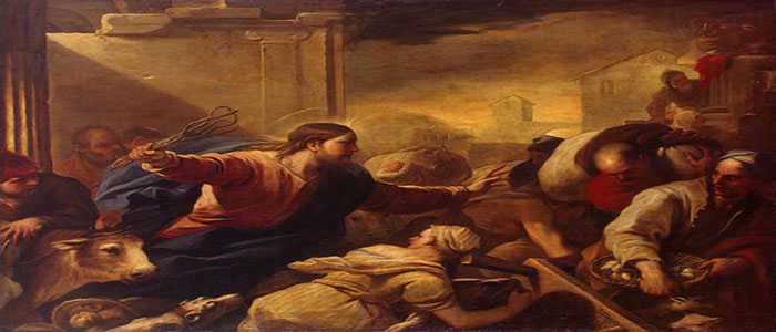 Gesù scaccia i venditori del Tempio. Terza Domenica di Quaresima