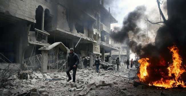 Siria: sospetto attacco chimico nella Ghuta