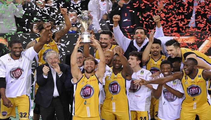 Basket, Coppa Italia: festa Torino, Brescia battuta in finale e trofeo conquistato