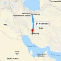 Iran: aereo di linea precipita con oltre 60 passeggeri a bordo