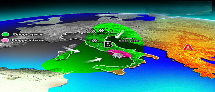 Meteo: Ancora piogge, e neve in pianura, previsioni su Nord, Centro, Sud e Isole