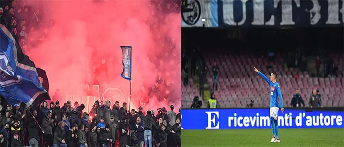 Calcio: serie A, Napoli travolge Lazio con un Poker 4-1 e torna in vetta