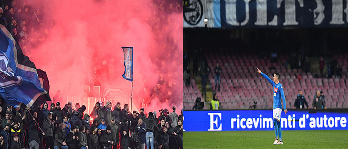 Calcio: serie A, Napoli travolge Lazio con un Poker 4-1 e torna in vetta