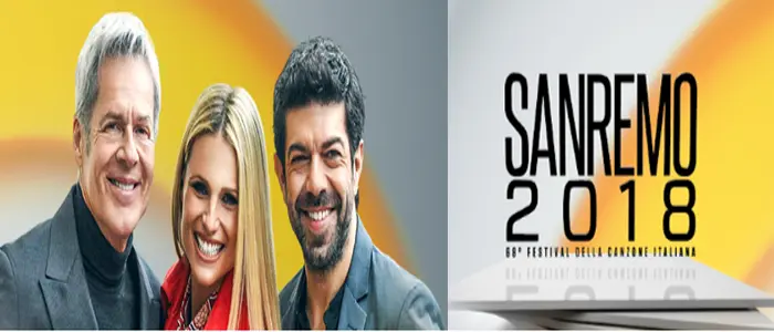 68ma edizione, ecco Sanremo 2018 con Claudio Baglioni, Michelle Hunziker e Pierfrancesco Favino