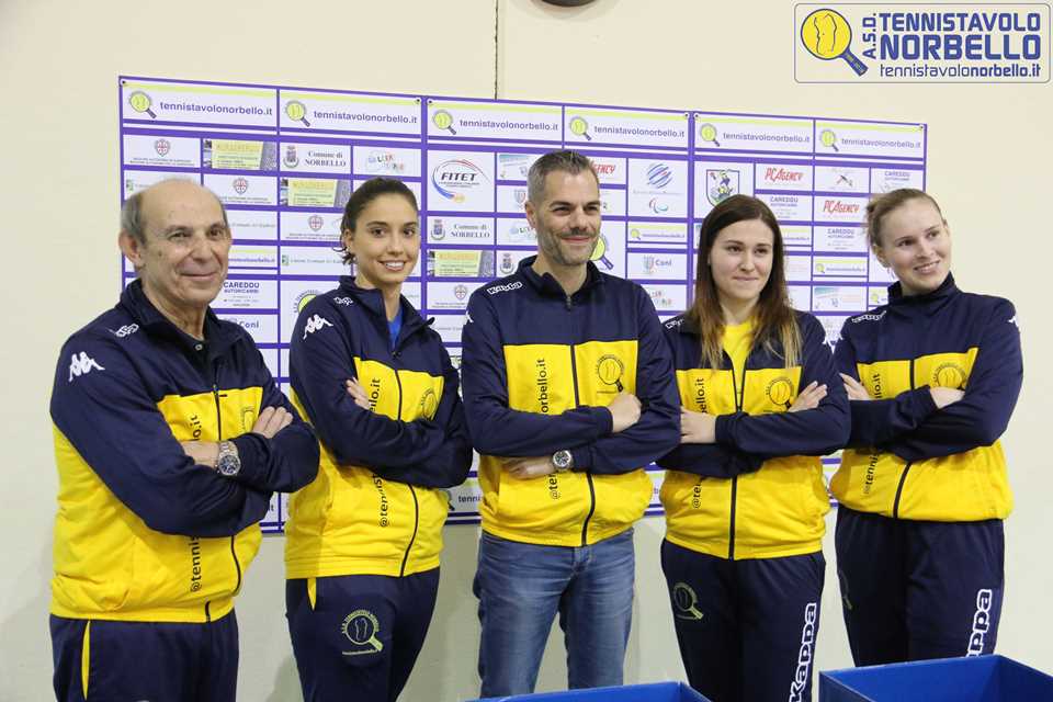 Tennistavolo Norbello: arriva una partita doppia molto delicata