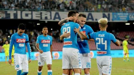 Calcio.Serie A: Napoli-Bologna 3-1
