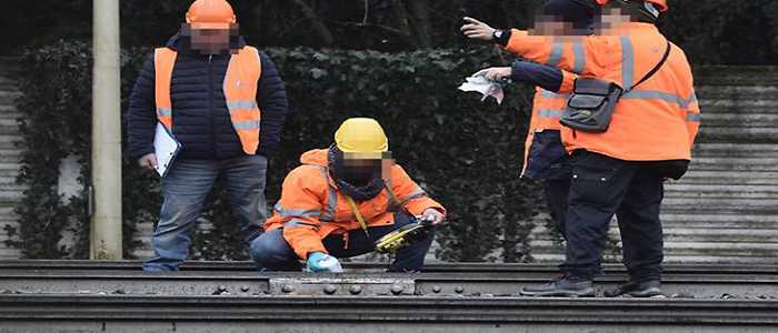 Treno: denunciati operai sorpresi in area  nell'area dell'incidente