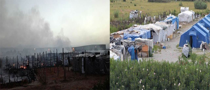 Migranti: Incendio in tendopoli: non sarebbe stato doloso