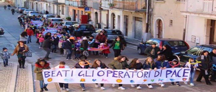 La Marcia della Pace 2018 al quartiere Gagliano di Catanzaro
