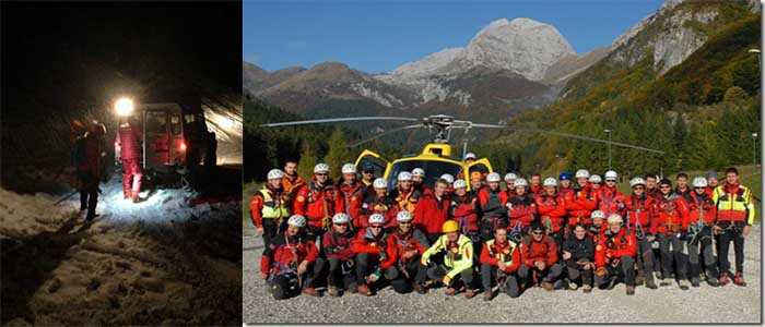 Incidenti montagna: salvati escursionisti su pendio ghiaccio